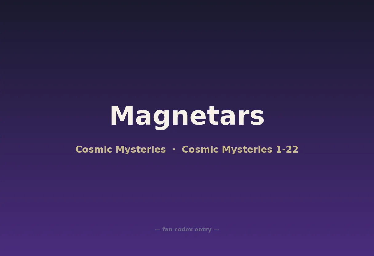 Magnetars
